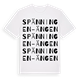 Spänningen-ängen ordlek t-shirt
