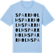 Blue Soul t-shirt med Sparrholm ordlek t-shirt