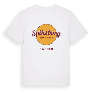 Spiksborg cirkel t-shirt – ekologisk bomull t-shirt från Pinshirt