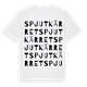 Spjutkärret ordlek t-shirt
