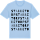 Blue Soul t-shirt med Stabbetorp ordlek t-shirt