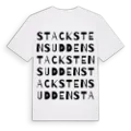 Stackstensudden ordlek t-shirt
