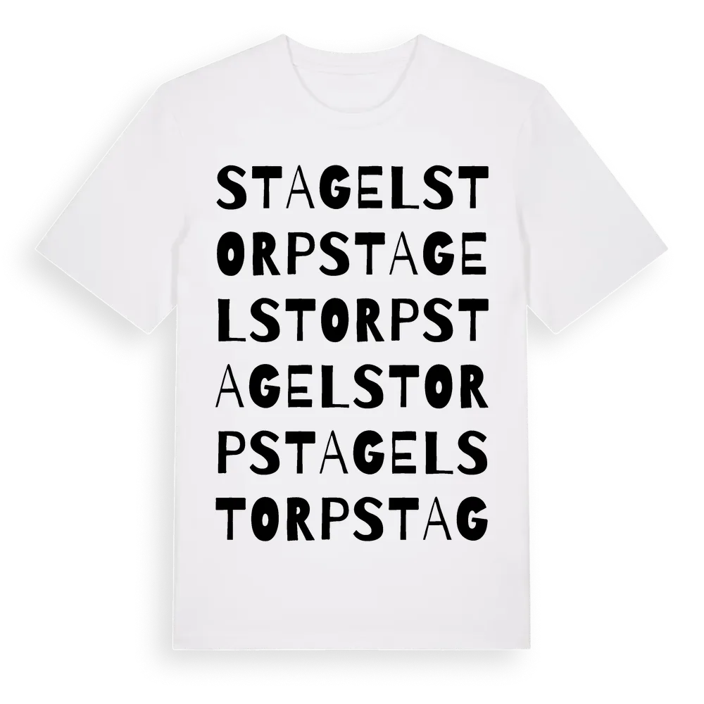 Stagelstorp ordlek t-shirt i miljö