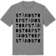 Mid Heather Gray t-shirt med Ståndstorp ordlek t-shirt