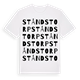 Ståndstorp ordlek t-shirt