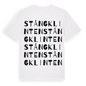 Stångklinten ordlek t-shirt – ekologisk bomull t-shirt från Pinshirt