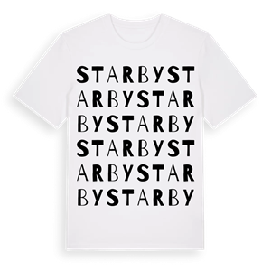 Starby ordlek t-shirt – ekologisk bomull t-shirt från Pinshirt