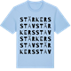 Blue Soul t-shirt med Stärkers stav ordlek t-shirt