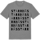 Mid Heather Gray t-shirt med Starrnäs ordlek t-shirt