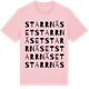 Pink Cotton t-shirt med Starrnäset ordlek t-shirt