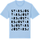 Blue Soul t-shirt med Starsjö ordlek t-shirt