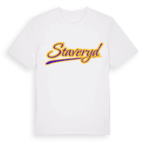 Staveryd baseball t-shirt – ekologisk bomull t-shirt från Pinshirt
