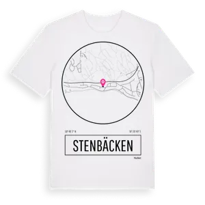 Stenbäcken t-shirt – ekologisk bomull t-shirt från Pinshirt
