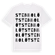 Stenbolöt ordlek t-shirt