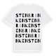 Stenbrinken ordlek t-shirt