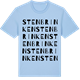 Blue Soul t-shirt med Stenbrinken ordlek t-shirt