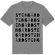 Mid Heather Gray t-shirt med Stengård ordlek t-shirt