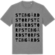 Mid Heather Gray t-shirt med Stengårdstorp ordlek t-shirt
