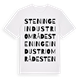 Steninge industriområde ordlek t-shirt