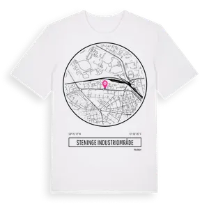 Steninge Industriområde t-shirt – ekologisk bomull t-shirt från Pinshirt