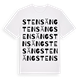 Stensäng ordlek t-shirt