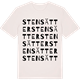 Vintage White t-shirt med Stensätter ordlek t-shirt