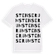 Stenserum ordlek t-shirt
