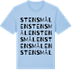 Blue Soul t-shirt med Stensmålen ordlek t-shirt