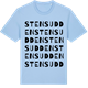 Blue Soul t-shirt med Stensudden ordlek t-shirt