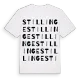 Stillinge ordlek t-shirt