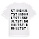 Stinghult ordlek t-shirt
