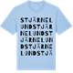 Blue Soul t-shirt med Stjärnelund ordlek t-shirt