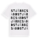 Stjärnesand ordlek t-shirt