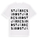 Stjärnesund ordlek t-shirt