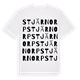 Stjärnorp ordlek t-shirt