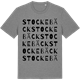 Mid Heather Gray t-shirt med Stockebäck ordlek t-shirt