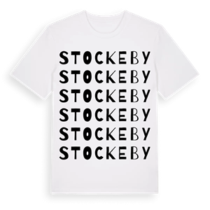 Stockeby ordlek t-shirt – ekologisk bomull t-shirt från Pinshirt