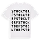 Stocktorp ordlek t-shirt