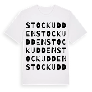 Stockudden ordlek t-shirt – ekologisk bomull t-shirt från Pinshirt