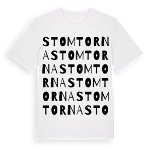 Stomtorna ordlek t-shirt – ekologisk bomull t-shirt från PinShirt