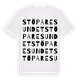 Stöparesundet ordlek t-shirt