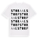 Stora Alstorp ordlek t-shirt