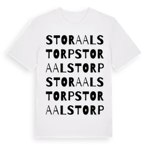 Stora Alstorp ordlek t-shirt – ekologisk bomull t-shirt från Pinshirt