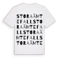 Stora Ämtefall ordlek t-shirt
