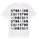 Stora Ängesby ordlek t-shirt