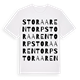 Stora Arentorp ordlek t-shirt