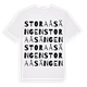 Stora Åsängen ordlek t-shirt