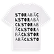 Stora Bäck ordlek t-shirt