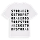 Stora Bergstorp ordlek t-shirt