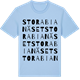 Blue Soul t-shirt med Stora Bianäset ordlek t-shirt